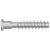 Șurub cu capac 12 pcs Argintiu M7 x 40 mm Oțel GartenMobel Dekor