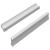 Mânere Simplu 2 pcs Argintiu 105.7 x 7.4 x 15.5 mm Aluminiu GartenMobel Dekor