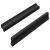 Mânere 2 pcs Negru 106 x 7,4 x 15,5 mm Aluminiu GartenMobel Dekor