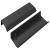 Mânere 2 pcs Negru 120 x 39.6 x 17 mm Aluminiu GartenMobel Dekor