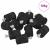 Buton pentru dulap 1011 pcs Negru Fier GartenMobel Dekor