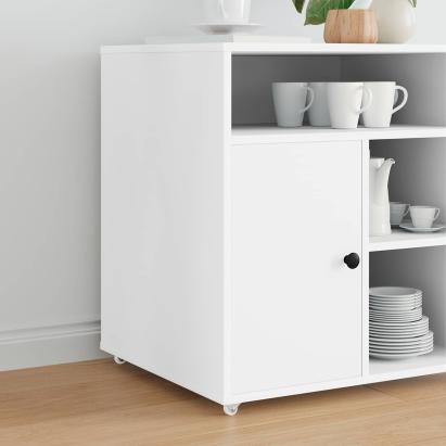 Roată 2 pcs Alb 42 x 11,5 x 29 mm Fier GartenMobel Dekor