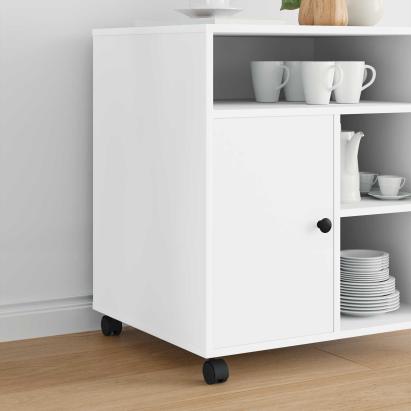 Roată pivotantă 12 pcs Negru 54 mm Fier și PP GartenMobel Dekor