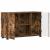 Bufet cu ușă Stejar fumuriu 88,5 x 30,5 x 55,5 cm Lemn compozit GartenMobel Dekor