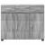 Bufet cu raft Gri Sonoma 88,5 x 30,5 x 73 cm Lemn compozit GartenMobel Dekor