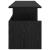 Support TV Stejar Negru 102 x 35 x 45 cm Lemn compozit GartenMobel Dekor