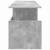 Support TV Gri din beton 102 x 35 x 45 cm Lemn compozit GartenMobel Dekor