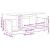 Support TV Lemn vechi 102 x 35 x 45 cm Lemn compozit GartenMobel Dekor