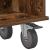 Support TV Stejar fumuriu 100 x 35 x 35 cm Lemn compozit GartenMobel Dekor