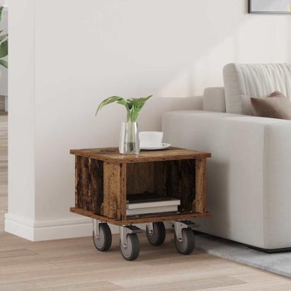 Support TV Lemn vechi 37 x 35 x 35 cm Lemn compozit GartenMobel Dekor