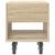Noptieră 2 pcs Stejar Sonoma 40,5 x 40 x 48 cm Lemn compozit GartenMobel Dekor