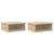 Noptieră 2 pcs Stejar Sonoma 40 x 31 x 15 cm Lemn compozit GartenMobel Dekor