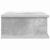 Noptieră 2 pcs Gri din beton 40 x 31 x 15 cm Lemn compozit GartenMobel Dekor