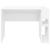 Birou Alb 109 x 50 x 78 cm Lemn compozit GartenMobel Dekor