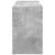 Birou Gri din beton 109 x 50 x 78 cm Lemn compozit GartenMobel Dekor