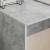 Birou Gri din beton 109 x 50 x 78 cm Lemn compozit GartenMobel Dekor