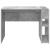 Birou Gri din beton 109 x 50 x 78 cm Lemn compozit GartenMobel Dekor