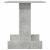 Masă laterală Gri din beton 44,5 x 45 x 55 cm Lemn compozit GartenMobel Dekor