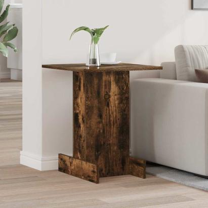 Masă laterală Stejar fumuriu 44,5 x 45 x 55 cm Lemn compozit GartenMobel Dekor