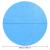 Folie solară rotundă din PE pentru piscină, 488 cm,  albastru GartenMobel Dekor