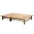 Șezlong de 2 persoane, cu perne, bambus GartenMobel Dekor