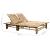 Șezlong de 2 persoane, cu perne, bambus GartenMobel Dekor