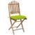 Set mobilier de exterior pliabil, cu perne, 5 piese, bambus GartenMobel Dekor