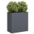 Jardinieră Antracit 80x40x80 cm Oțel laminat la rece GartenMobel Dekor