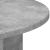 Masă laterală Gri din beton 29,6 x 29,6 x 60 cm Lemn compozit GartenMobel Dekor