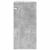 Masă laterală Gri din beton 29,6 x 29,6 x 60 cm Lemn compozit GartenMobel Dekor