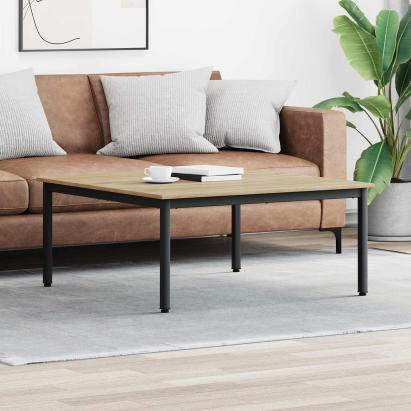 Masă de cafea Sonoma 100 x 100 x 45 cm Lemn compozit GartenMobel Dekor