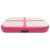 Saltea gimnastică gonflabilă cu pompă, roz, 60x100x15 cm, PVC GartenMobel Dekor
