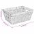 Coșuri de depozitare 2 pcs natural 38 x 28 x 15 cm GartenMobel Dekor