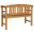 bancă cu pernă Finisaj cu ulei natural 114 x 46 x 82,5 cm GartenMobel Dekor