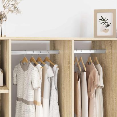 Suport pentru bara de dulap 2 pcs Zinc alb 40 x 18 x 10 mm Fier GartenMobel Dekor