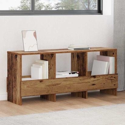 Raft pentru reviste Lemn vechi 102 x 30 x 45 cm GartenMobel Dekor