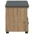 Bancă pentru hol cu pernă Stejar Artizanal 60 x 38 x 46 cm GartenMobel Dekor