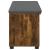 Bancă pentru hol cu pernă Stejar fumuriu 100 x 38 x 46 cm GartenMobel Dekor