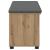 Bancă pentru hol cu pernă Stejar Artizanal 100 x 38 x 46 cm GartenMobel Dekor