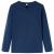 Tricou de copii cu mâneci lungi, bleumarin, 128 GartenMobel Dekor
