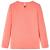 Tricou de copii cu mâneci lungi, corai, 104 GartenMobel Dekor