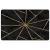 Covor lavabil, negru și auriu, 190x300 cm, anti-alunecare GartenMobel Dekor