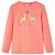 Tricou de copii cu mâneci lungi, corai, 128 GartenMobel Dekor