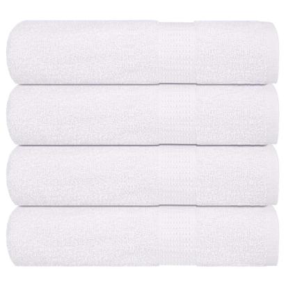 Prosoape de baie, FROGN, 4 buc., alb, 100x150 cm, 360 g/m² GartenMobel Dekor