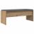 Bancă pentru hol cu pernă Stejar Artizanal 100 x 38 x 46 cm GartenMobel Dekor