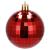 Set globuri de Craciun, 20 bucati, 5 modele, 6cm, rosu Household NewTrend