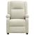 Fotoliu rabatabil electric, crem, catifea GartenMobel Dekor
