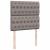 Cadru de pat otoman cu saltea Taupe 80x200cm Material GartenMobel Dekor