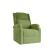 Fotoliu rabatabil, verde deschis, catifea GartenMobel Dekor