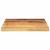 Blat de masă pătrat, 50x50x2,5 cm, lemn masiv mango brut GartenMobel Dekor